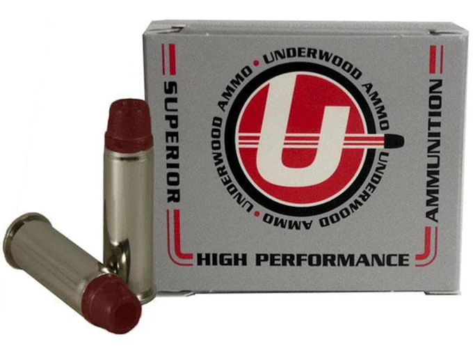 Underwood Ammunition 38 Special 158 Grain Lead Semi-Wadcutter Hollow Point Gas Check Box of 20