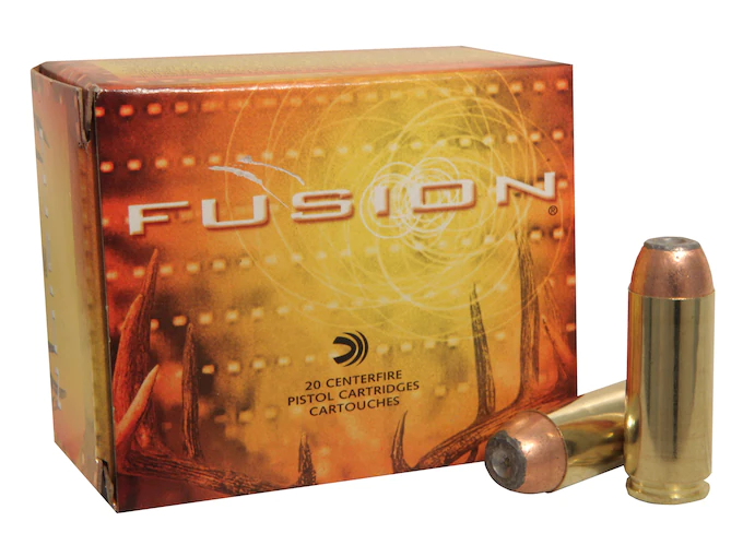 Federal Fusion Ammunition 50 Action Express 300 Grain Bonded Jacketed Hollow Point Box of 20