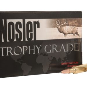 Nosler Trophy Grade Ammunition 270 Weatherby Magnum 150 Grain AccuBond Long Range Box of 20