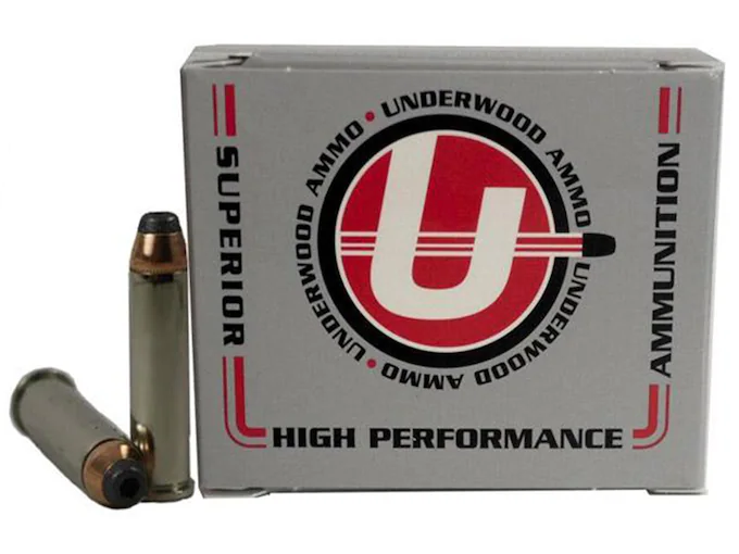 Underwood Ammunition 357 Magnum 158 Grain Jacketed Hollow Point Box of 20
