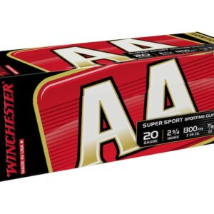 Winchester AA Super Sport Sporting Clays Ammunition 20 Gauge 2-3/4" 7/8 oz #7-1/2 Shot Value Pack
