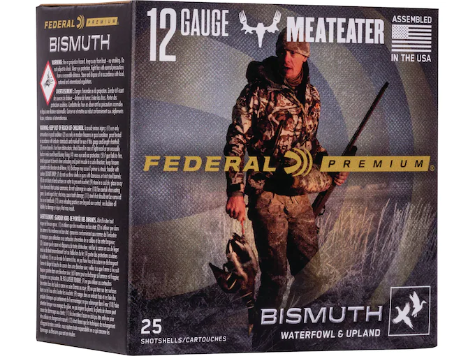 Federal Premium Meateater Bismuth Ammunition 12 Gauge Non-Toxic Shot