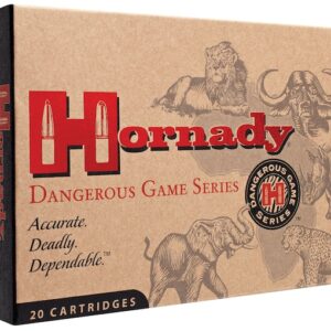 Hornady Dangerous Game Ammunition 416 Rigby 400 Grain DGX Bonded Box of 20
