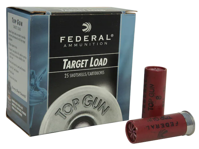 Federal Top Gun Extra Lite Ammunition 12 Gauge 2-3/4" 7/8 oz #8 Shot