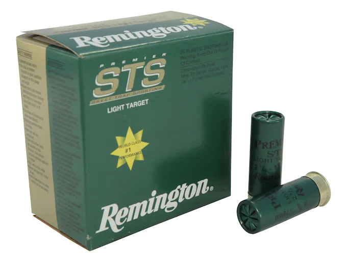 Remington Premier STS Light Target Ammunition 12 Gauge 2-3/4" 1-1/8 oz #7-1/2 Shot