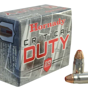 Hornady Critical Duty Ammunition 357 Sig 135 Grain FlexLock Box of 20