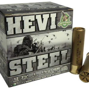 Hevi-Shot Hevi-Steel Waterfowl Ammunition 12 Gauge 3-1/2" 1-3/8 oz #1 Non-Toxic Shot