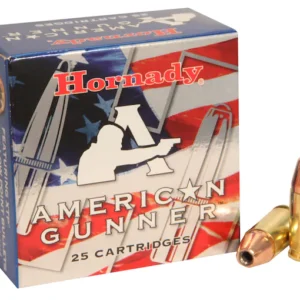 Hornady American Gunner Ammunition 9mm Luger 115 Grain XTP Jacketed Hollow Point