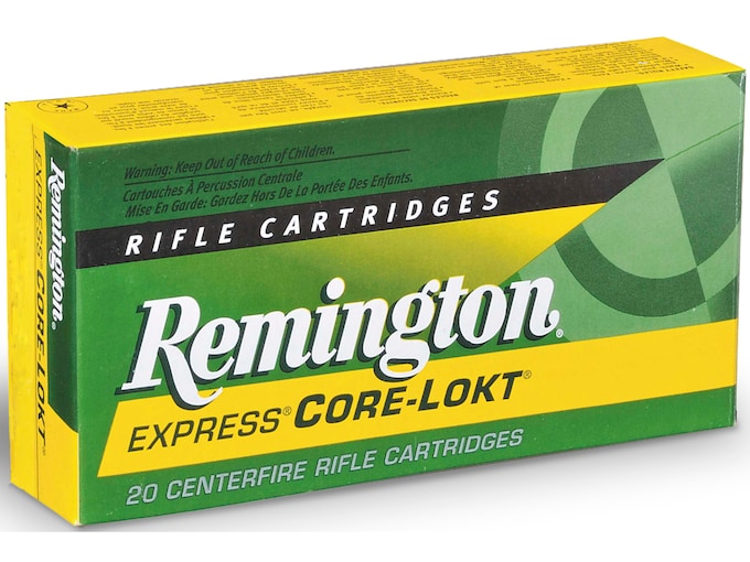 Remington Core-Lokt Ammunition 270 Winchester 100 Grain Core-Lokt Pointed Soft Point Box of 20