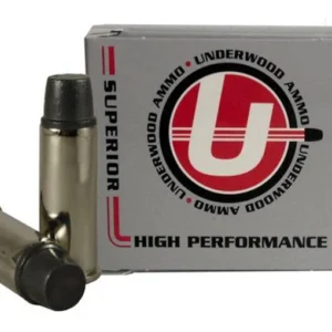 Underwood Ammunition 44 Special 255 Grain Lead Keith-Type Semi-Wadcutter Gas Check Box of 20