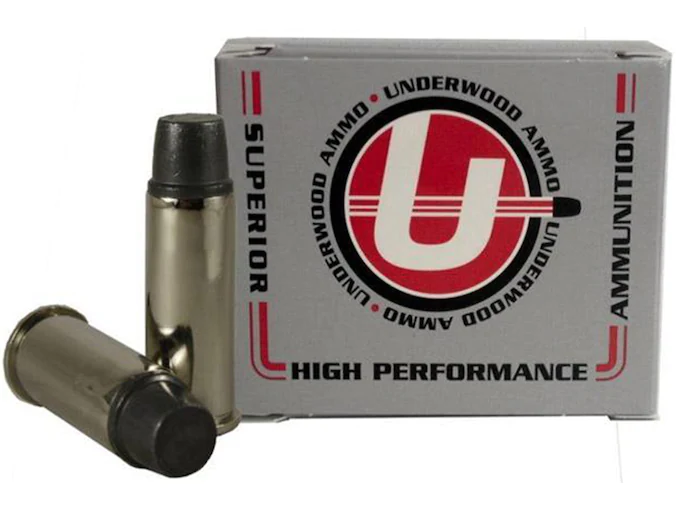 Underwood Ammunition 44 Special 255 Grain Lead Keith-Type Semi-Wadcutter Gas Check Box of 20