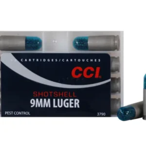 CCI Shotshell Ammunition 9mm Luger 53 Grains #12 Shot Box of 10