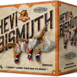 Hevi-Shot Bismuth Upland Ammunition 12 Gauge 2-3/4" 1-1/4 oz #5 Non-Toxic Shot Box of 25