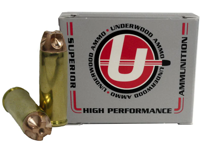 Underwood Ammunition 45 Colt (Long Colt) +P 250 Grain Lehigh Xtreme Penetrator Lead-Free Box of 20
