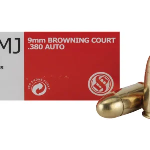 Sellier & Bellot Ammunition 380 ACP 92 Grain Full Metal Jacket Box of 50