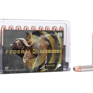 Federal Premium Safari Ammunition 500 Nitro Express 3" 570 Grain Swift A-Frame Soft Point Box of 20