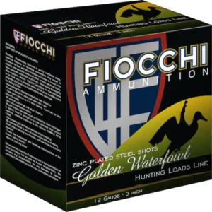 Fiocchi Golden Waterfowl Ammunition 12 Gauge 3" 1-1/4 oz Non-Toxic Steel Shot