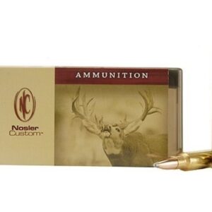 Nosler Custom Ammunition 338 Remington Ultra Magnum 250 Grain Partition Spitzer Box of 20