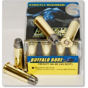 Buffalo Bore Ammunition 44-40 WCF 185 Grain Hollow Point Box of 20