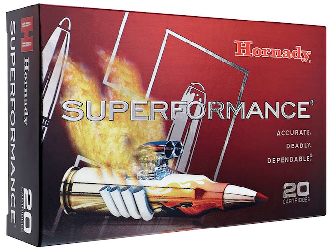 Hornady Superformance Ammunition 5.56x45mm NATO 55 Grain CX Polymer Tip Lead Free Box of 20