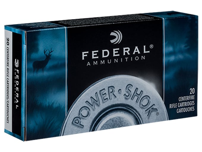 Federal Power-Shok Ammunition 300 Winchester Magnum 150 Grain Soft Point Box of 20