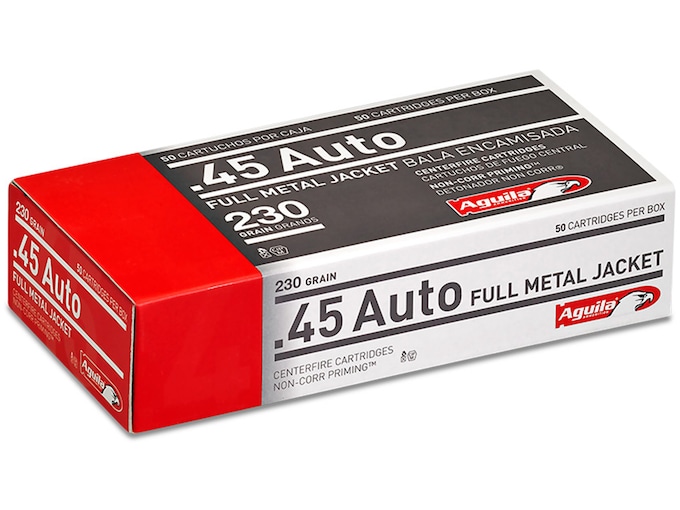 Aguila Ammunition 45 ACP 230 Grain Full Metal Jacket