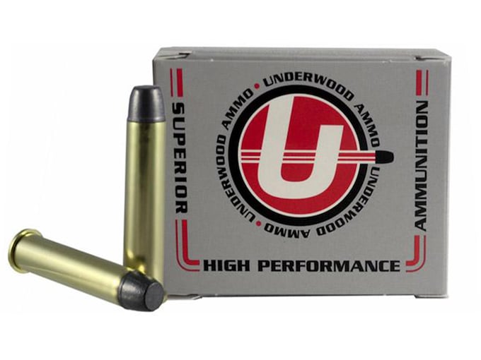 Underwood Ammunition 45-70 Government 430 Grain Hard Cast Lead Long Flat Nose Gas Check Box of 20