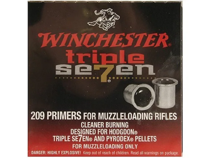 Winchester Triple Seven Primers #209 Muzzleloading Box of 2000