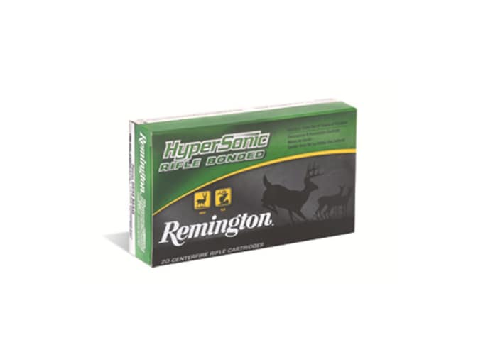 Remington HyperSonic Ammunition 270 Winchester 140 Grain Core-Lokt Ultra Bonded Pointed Soft Point Box of 20